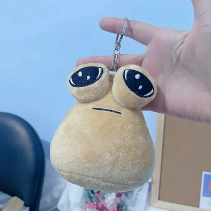Llavero Coleccionable Pou – Mini Peluche Suave de 10 cm