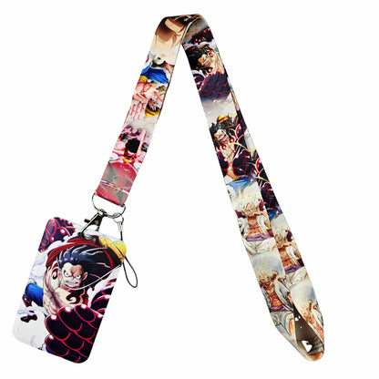 Anime Lanyard Set™ – Card Holder & Keychain Strap