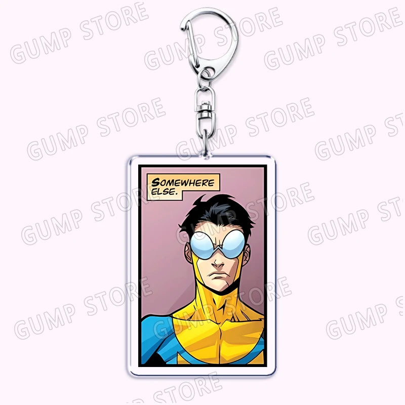 HeroStyle™ Acrylic Keychains – Superhero Collection