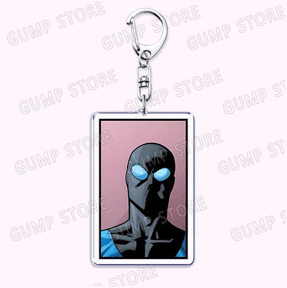 HeroStyle™ Acrylic Keychains – Superhero Collection