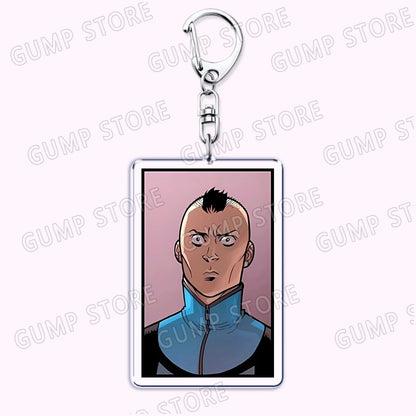 HeroStyle™ Acrylic Keychains – Superhero Collection