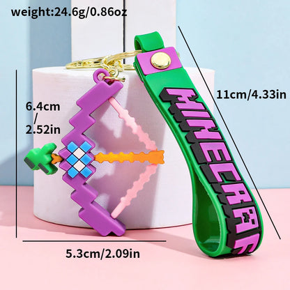 Minecraft™ Enchanted Bow Keychain – 3D Collector Edition