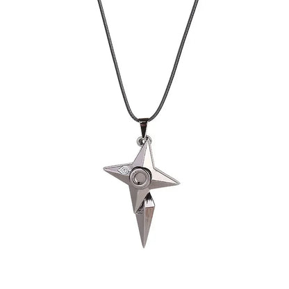 Collar Naruto Akatsuki – Colgante Nube Roja Estilo Itachi