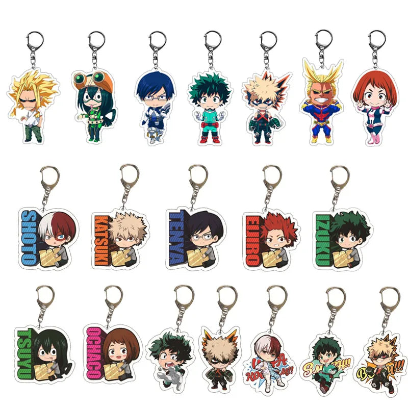 My Hero Academia™ Acrylic Keychains – Character Collection