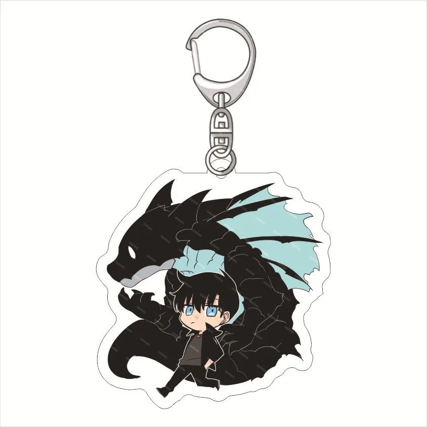 Solo Leveling™ Acrylic Keychain – Jin-Woo Edition