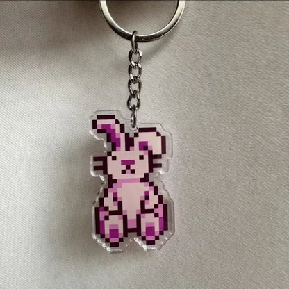 Llaveros Stardew Valley (Set) – Diseño Pixel Art en Acrílico para Fans