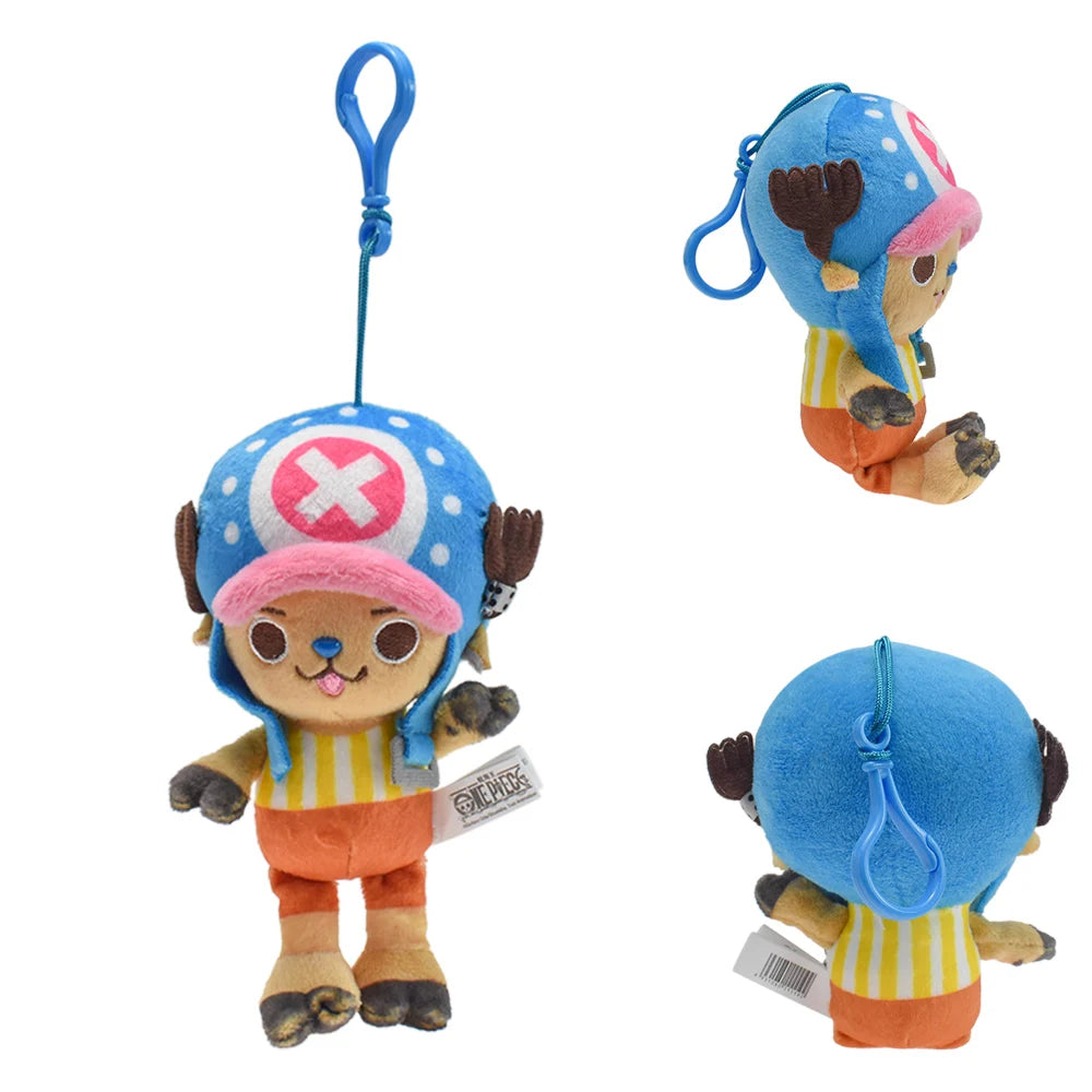 One Piece Chibi Plush Keychain — Chopper, Luffy & Crew | Kawaii Bag Charm