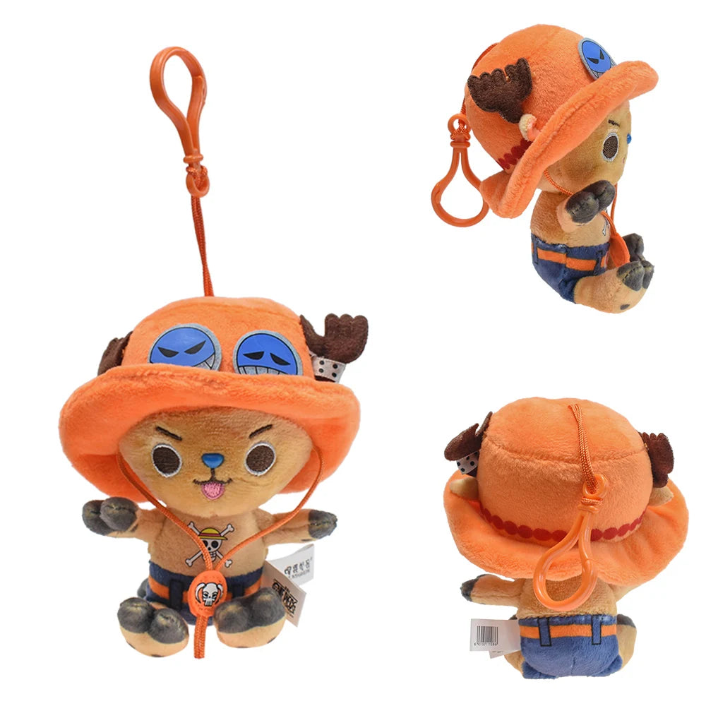 One Piece Chibi Plush Keychain — Chopper, Luffy & Crew | Kawaii Bag Charm