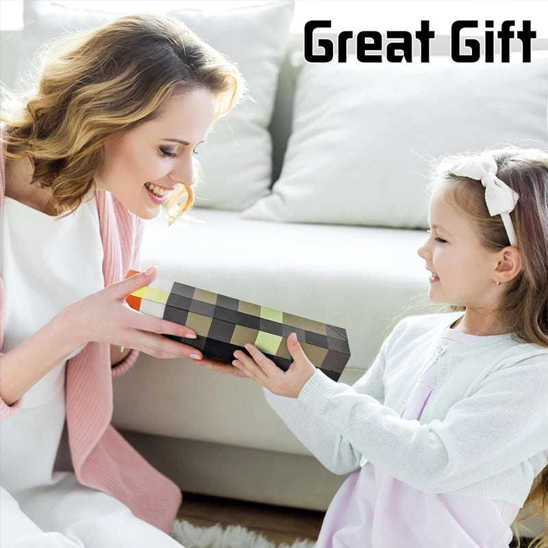 Minecraft™ Torch Lamp – Rechargeable LED Glow