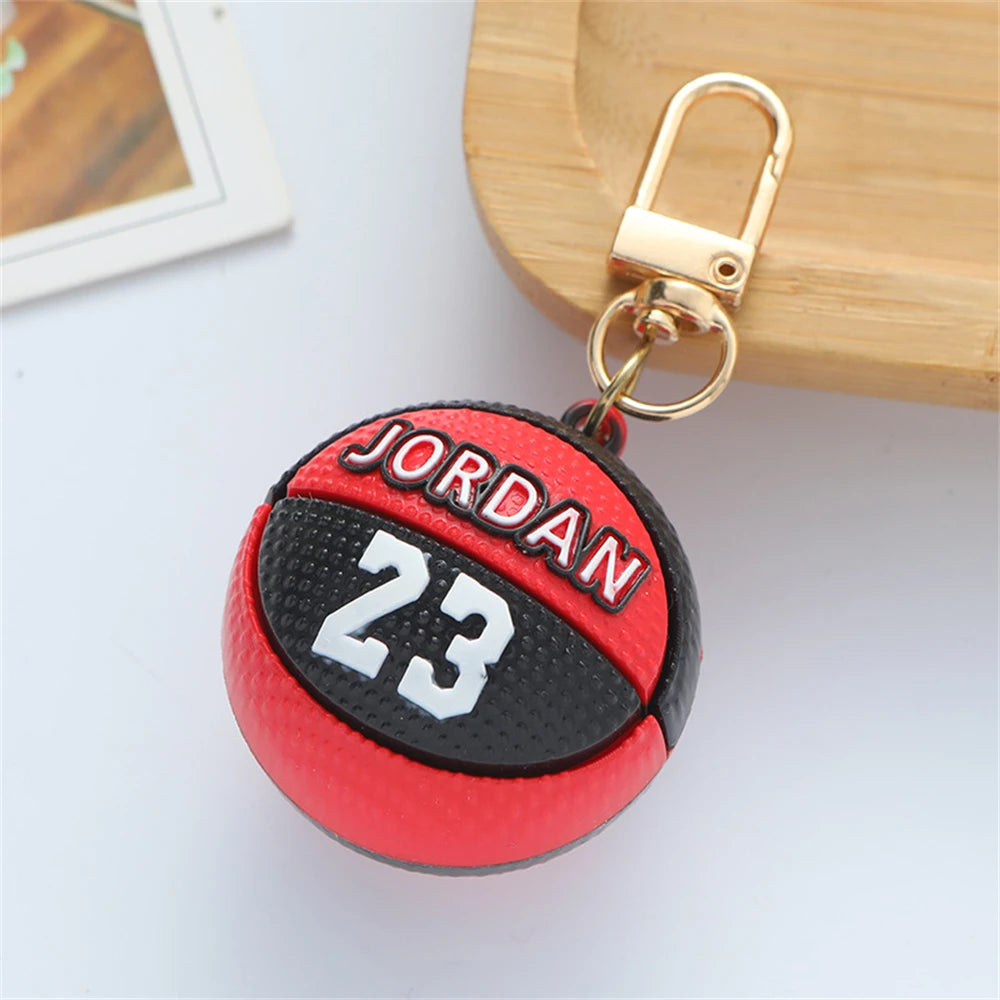 Llavero Baloncesto 3D – Diseño Miniatura para Mochila o Llaves