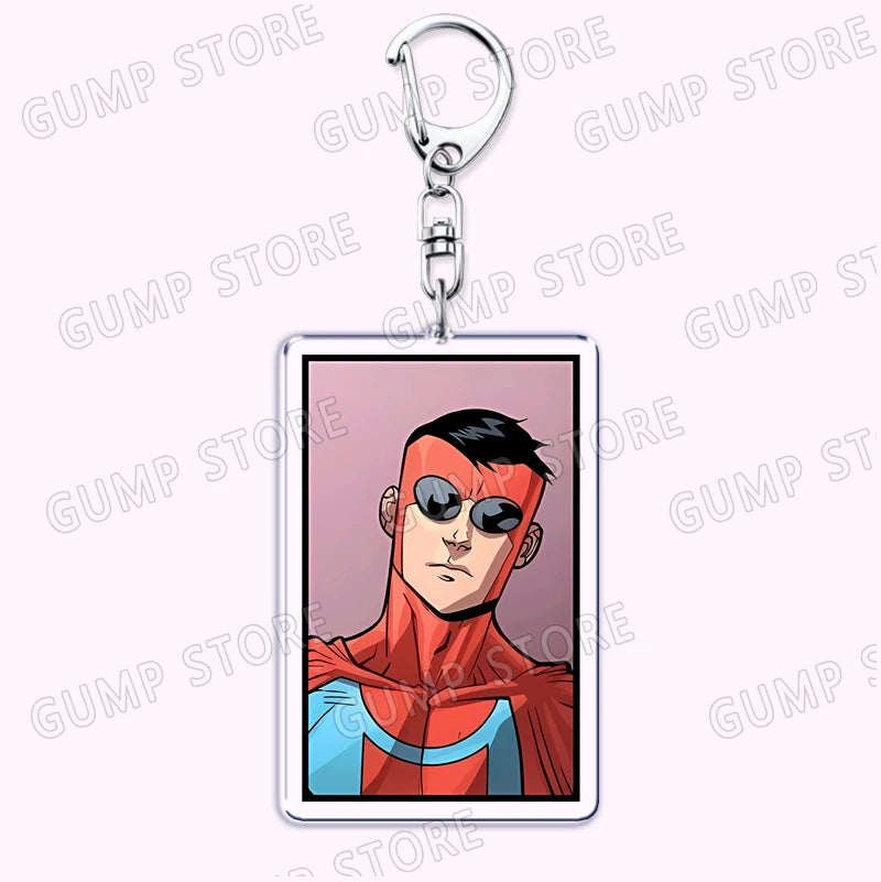 HeroStyle™ Acrylic Keychains – Superhero Collection