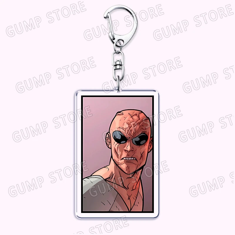 HeroStyle™ Acrylic Keychains – Superhero Collection