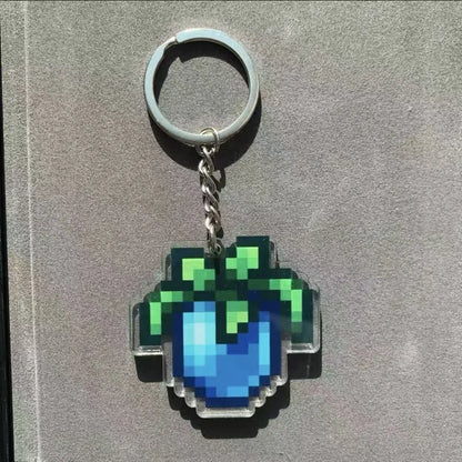 Llaveros Stardew Valley (Set) – Diseño Pixel Art en Acrílico para Fans