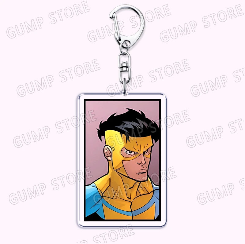 HeroStyle™ Acrylic Keychains – Superhero Collection