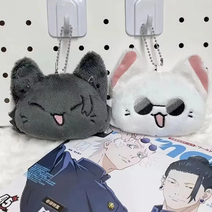Gojo & Geto Chibi Plush Keychain | JJK Bag Charm for True Fans