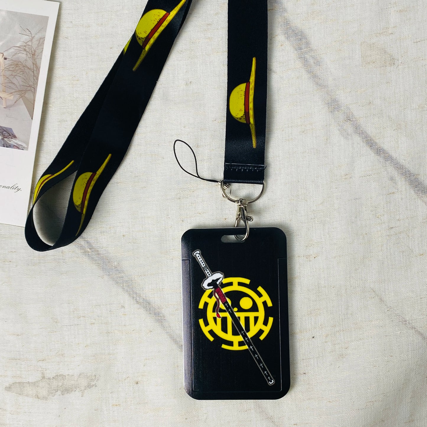 Anime Lanyard Set™ – Card Holder & Keychain Strap