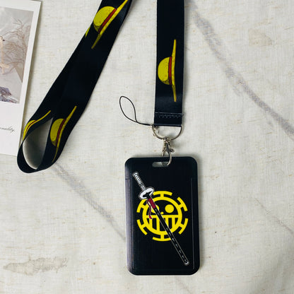 Anime Lanyard Set™ – Card Holder & Keychain Strap