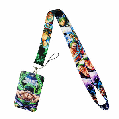 Anime Lanyard Set™ – Card Holder & Keychain Strap