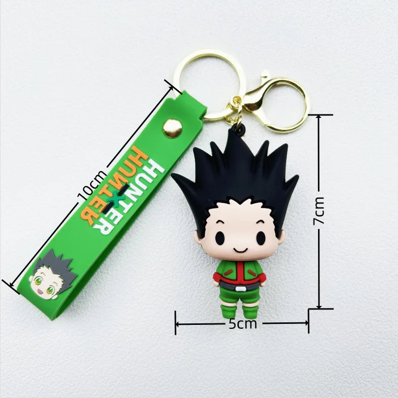 Llavero Hunter x Hunter Killua & Kurapika – Diseño Resin Tipo Cospla
