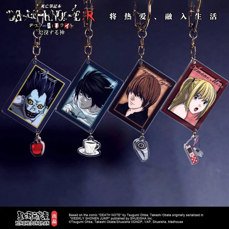 Death Note™ Character Keychains – Light & Misa Edition