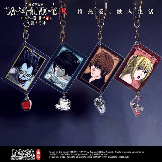 Death Note™ Character Keychains – Light & Misa Edition