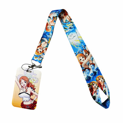 Anime Lanyard Set™ – Card Holder & Keychain Strap