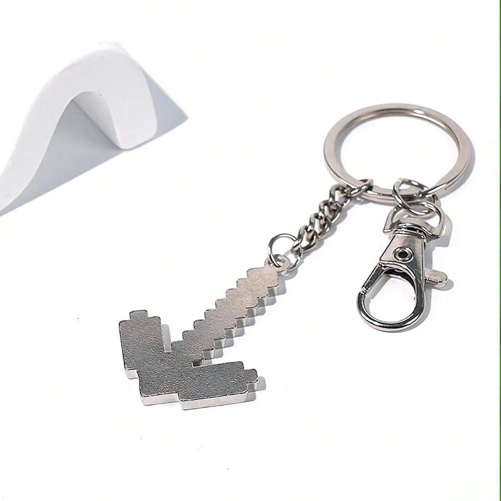 Minecraft™ Diamond Sword Keychain – 3D Collector Edition