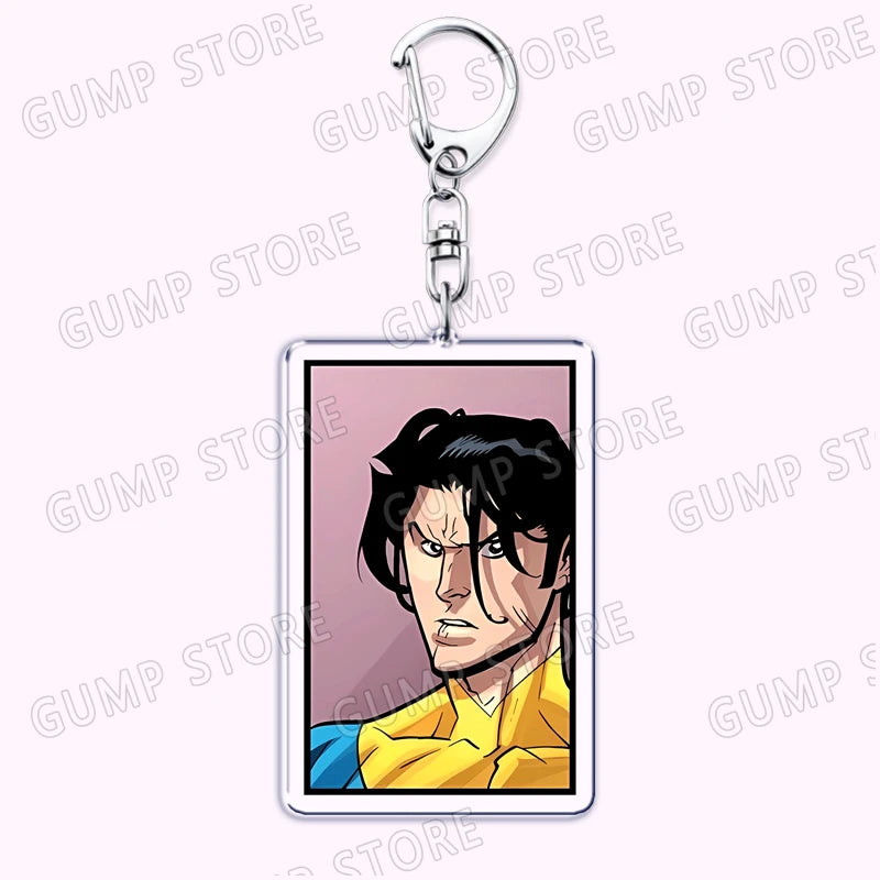 HeroStyle™ Acrylic Keychains – Superhero Collection