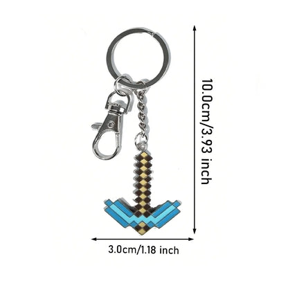 Minecraft™ Diamond Sword Keychain – 3D Collector Edition