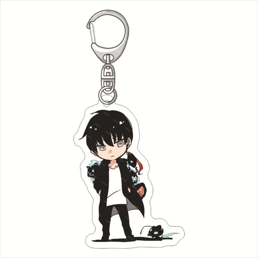 Solo Leveling™ Acrylic Keychain – Jin-Woo Edition