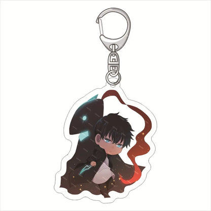 Solo Leveling™ Acrylic Keychain – Jin-Woo Edition