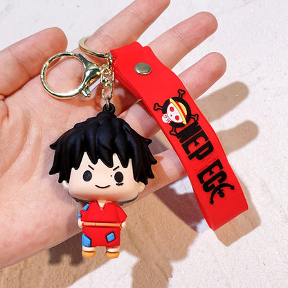 One Piece™ 3D PVC Keychains – Straw Hat Collection