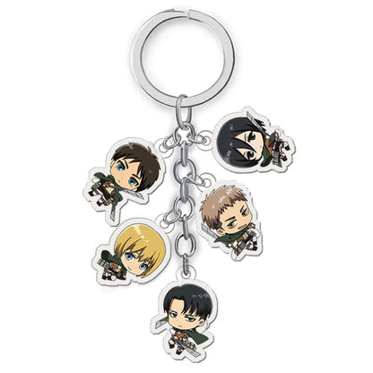 Attack on Titan™ Double-Sided Keychains – Character Series