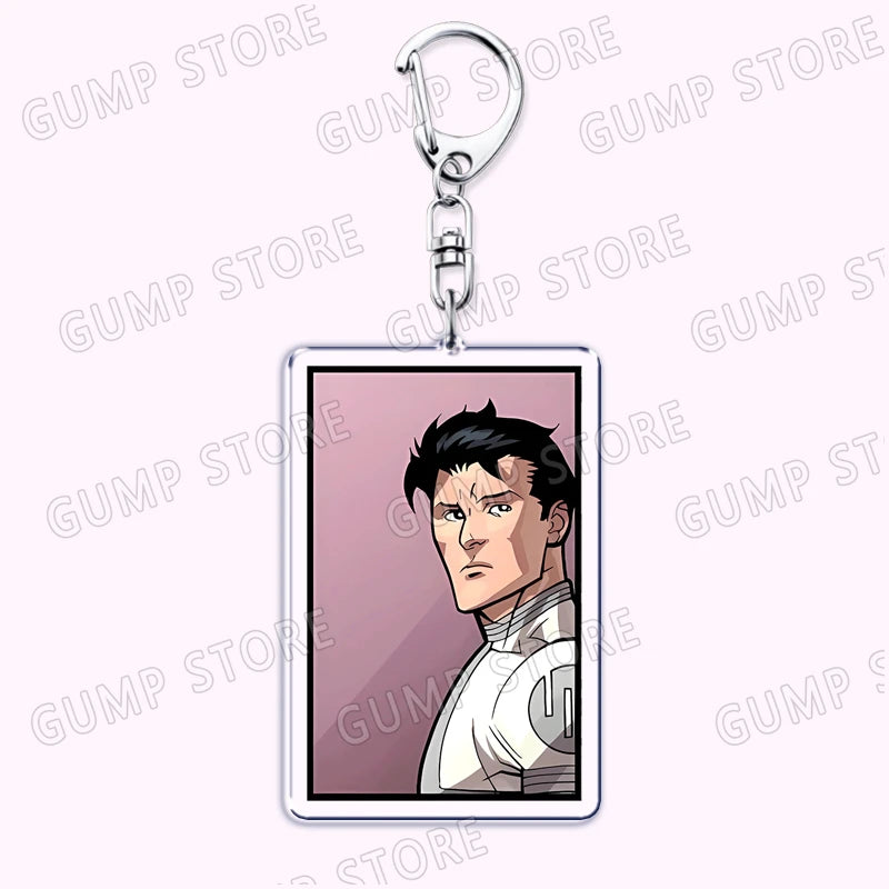 HeroStyle™ Acrylic Keychains – Superhero Collection