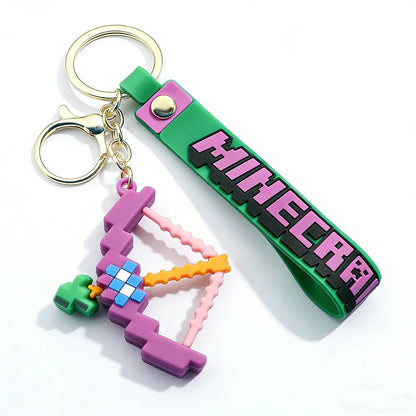 Minecraft™ Enchanted Bow Keychain – 3D Collector Edition