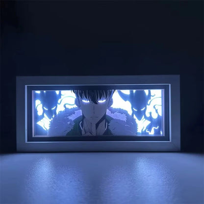 Solo Leveling™ Shadow Light Box – 3D LED Anime Lamp